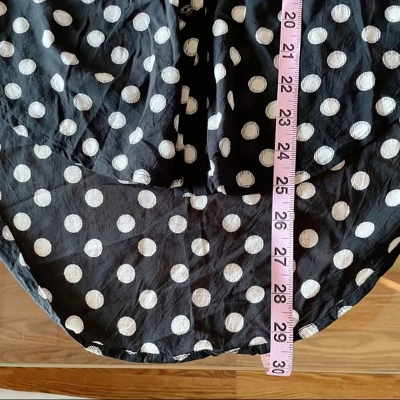 Anthro Maeve Dottie Ruffled Polka Dot Tank - Picture 8 of 10